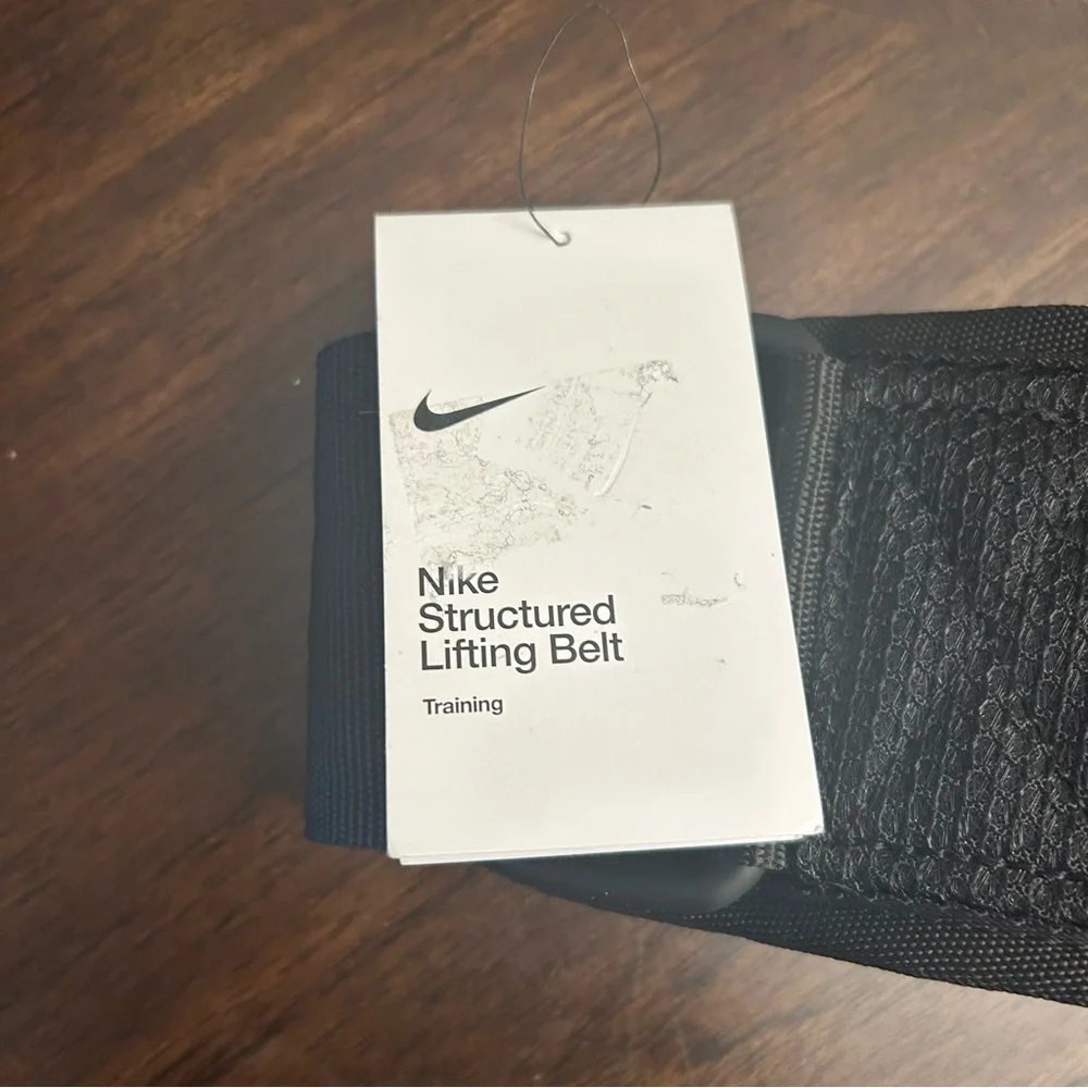 Nike Structured Training Belt 2.0 Black/Volt Size Large New